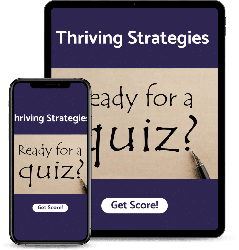 Take The Thriving Strategies Quiz One Planet Thriving